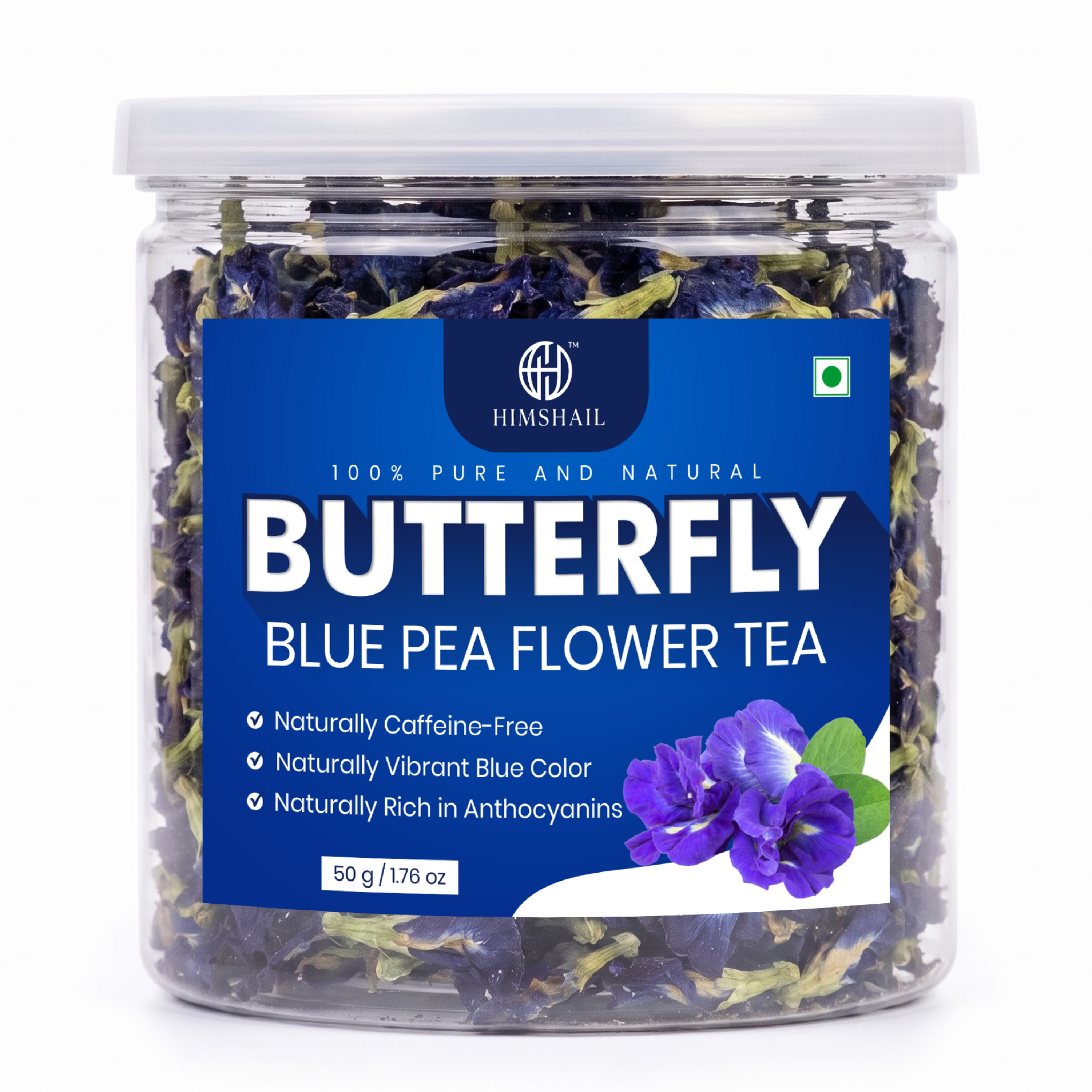 Butterfly Blue Pea Flower Tea thumbnail 3