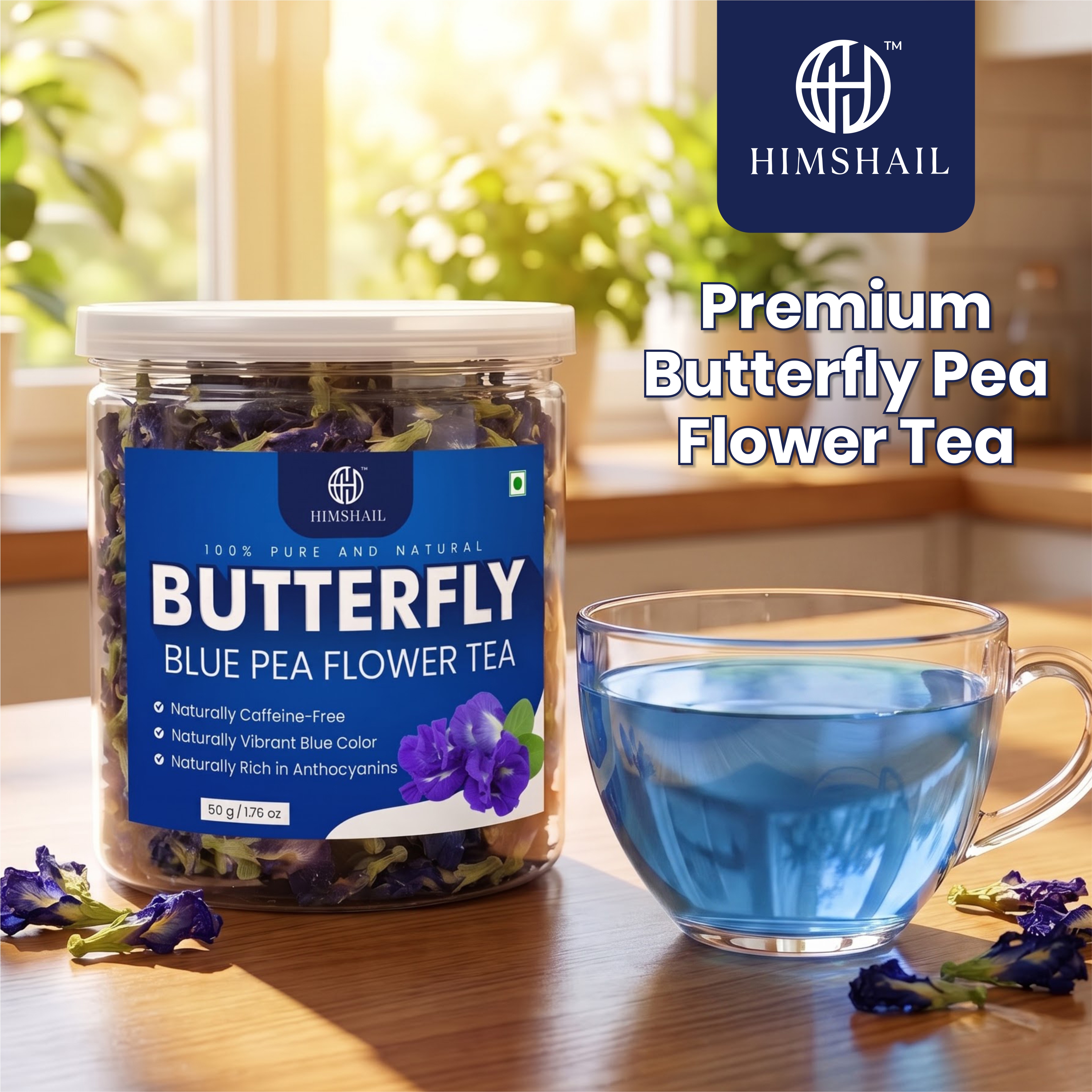 Butterfly Blue Pea Flower Tea thumbnail 5