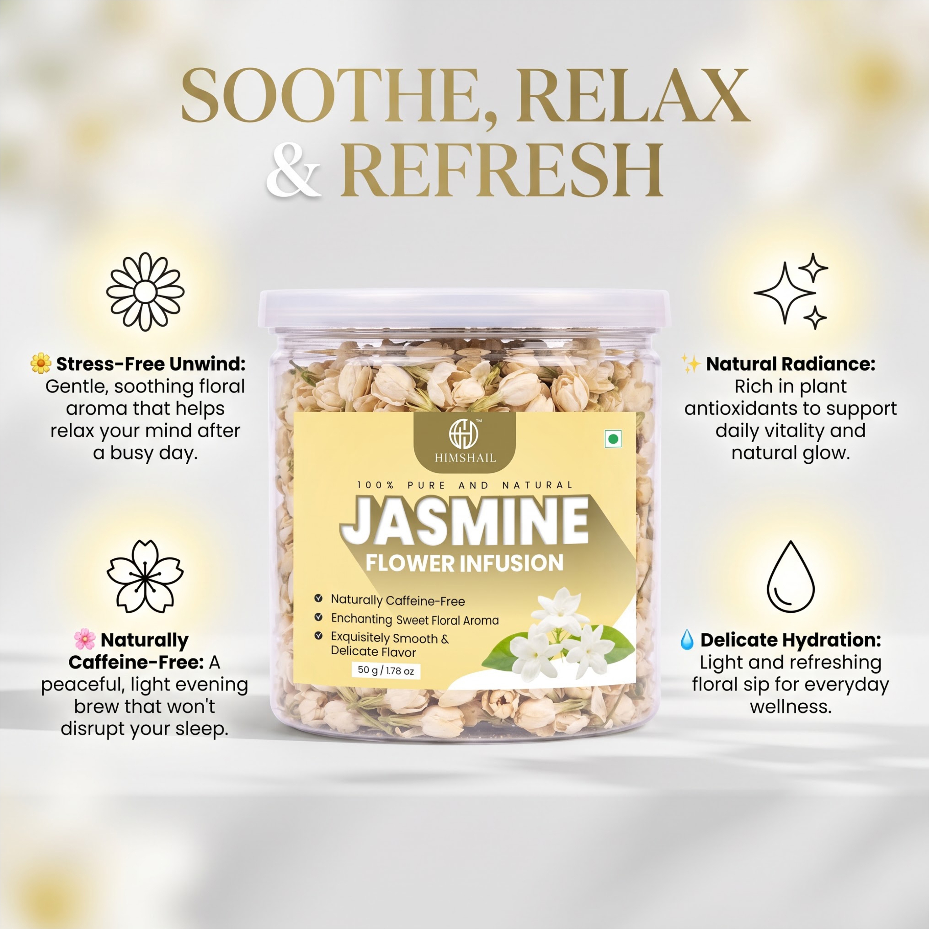 Jasmine Flower Herbal Tea thumbnail 7