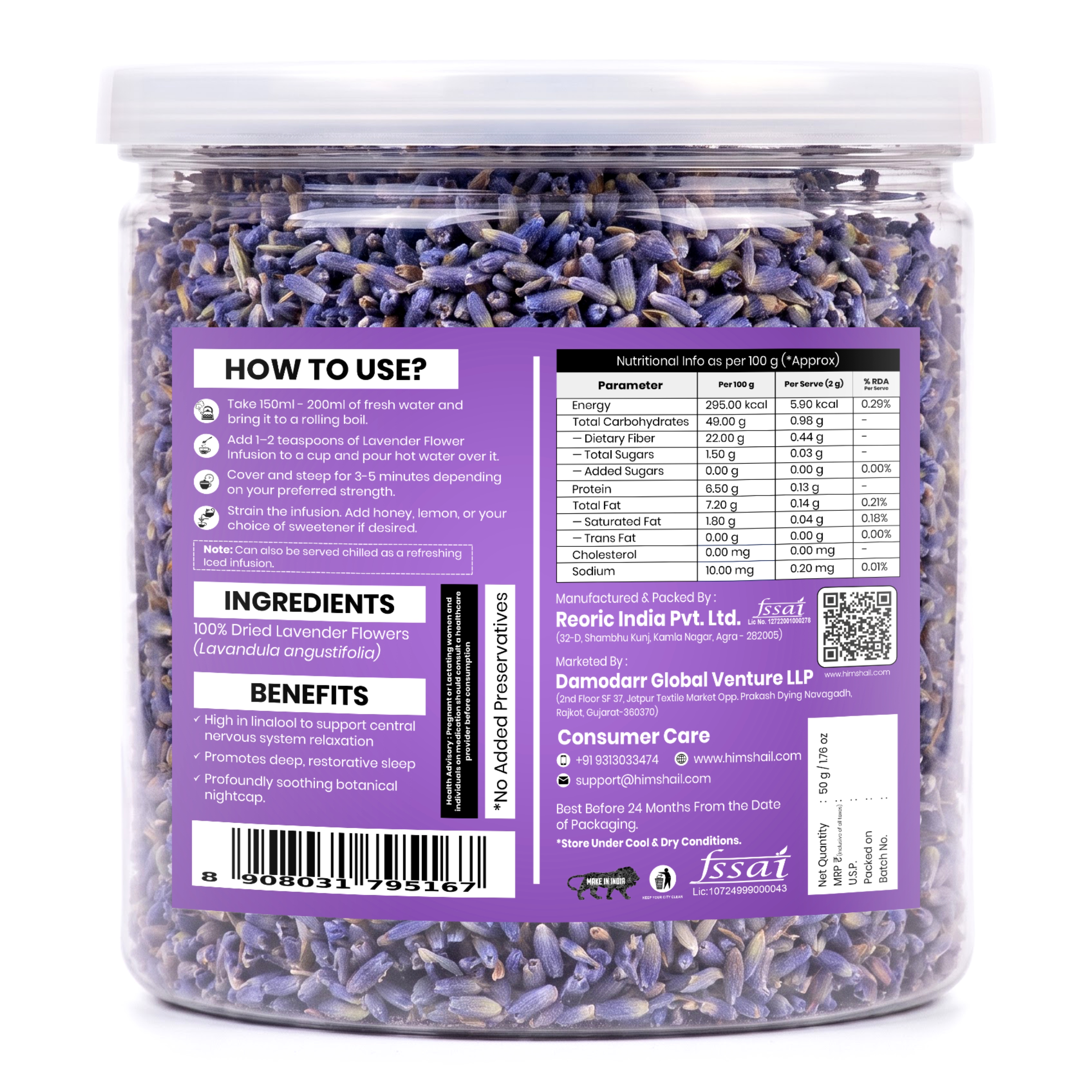 Lavender Buds Herbal Tea thumbnail 4