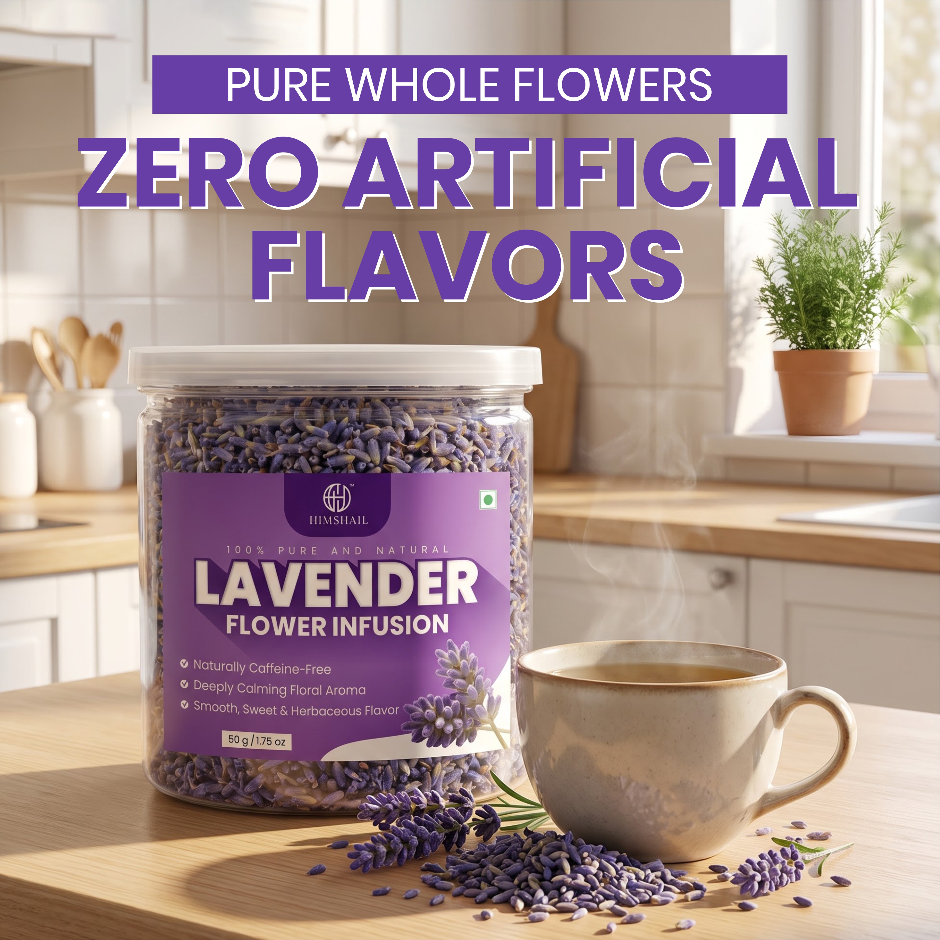 Lavender Buds Herbal Tea thumbnail 5