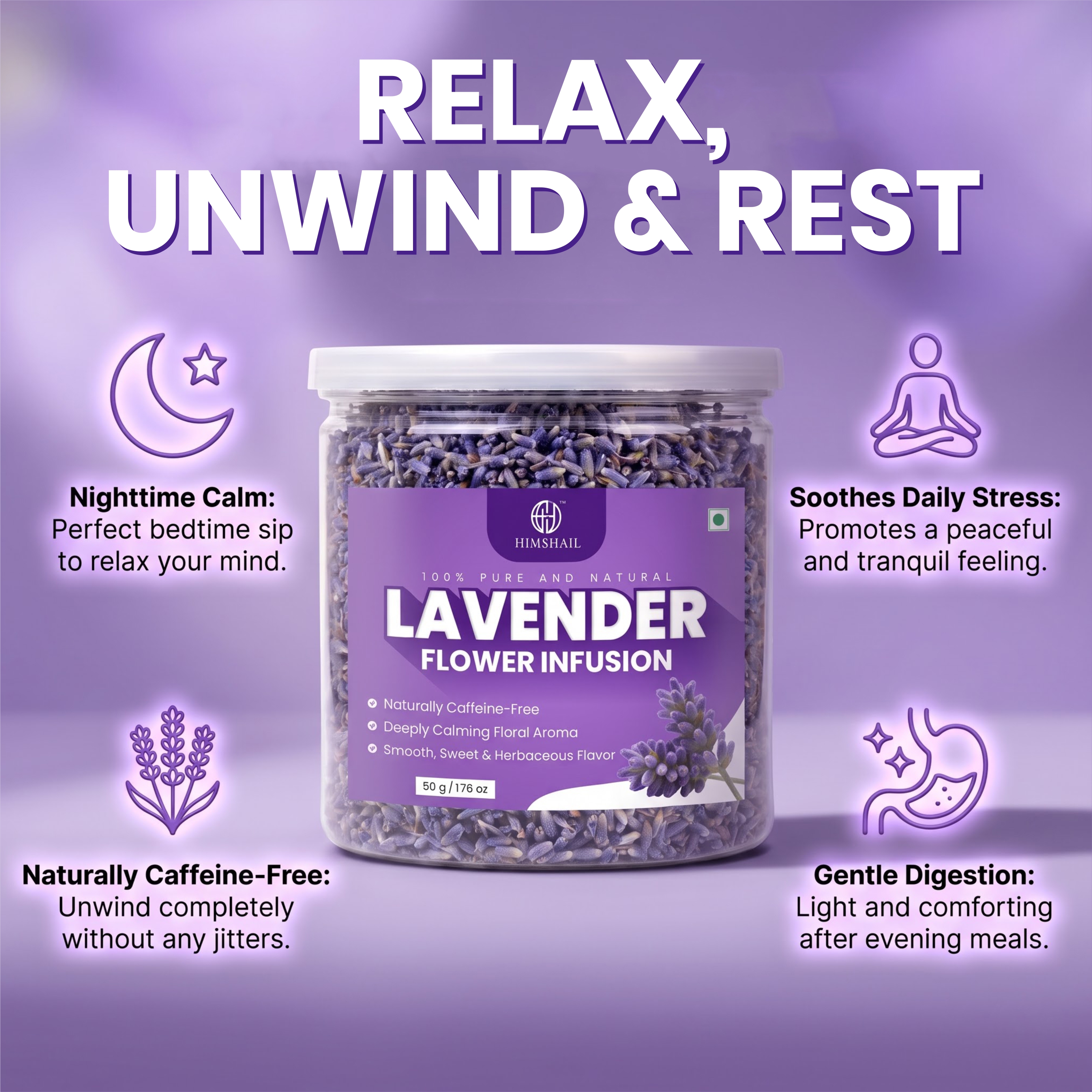 Lavender Buds Herbal Tea thumbnail 7