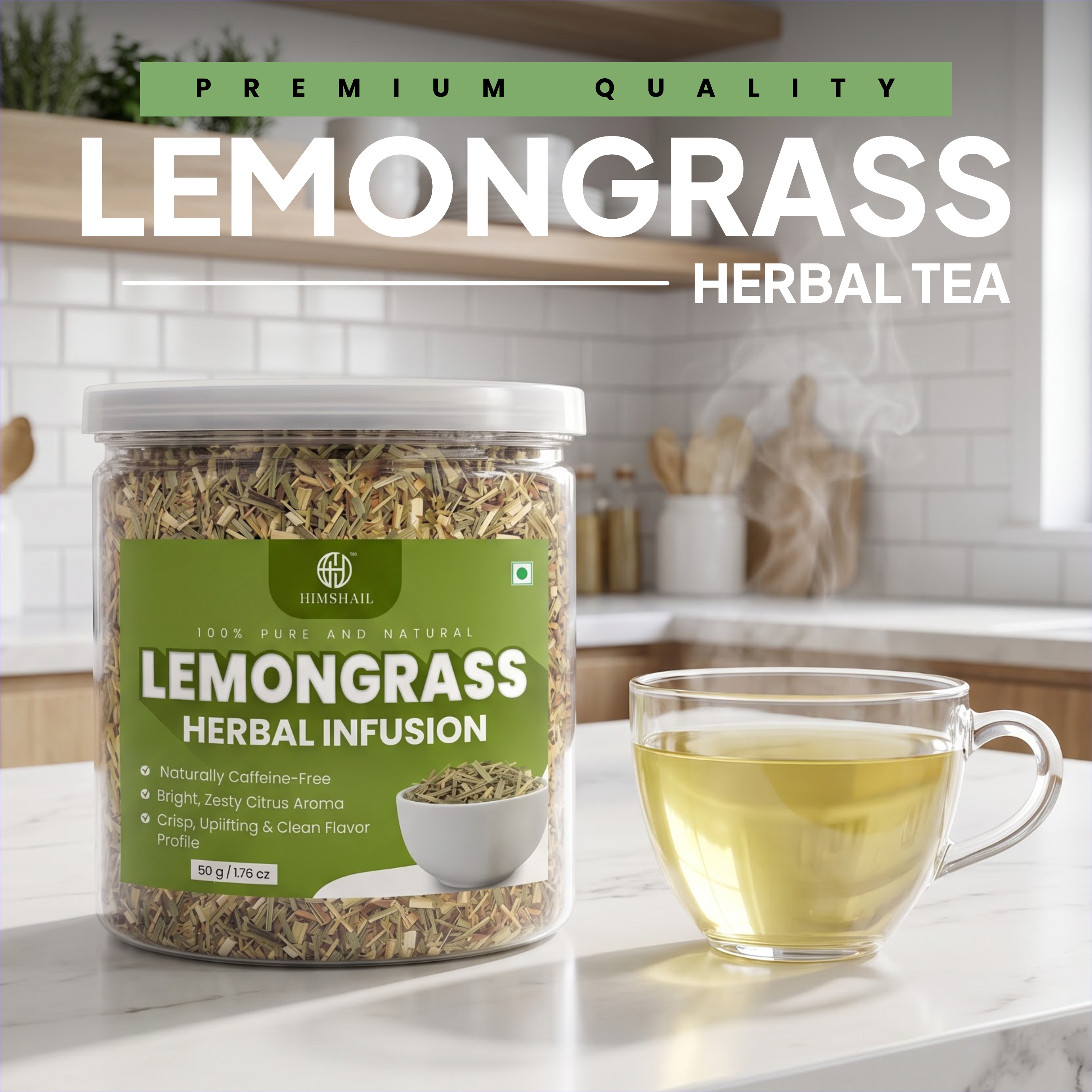 Lemongrass Ginger Herbal Tea thumbnail 5