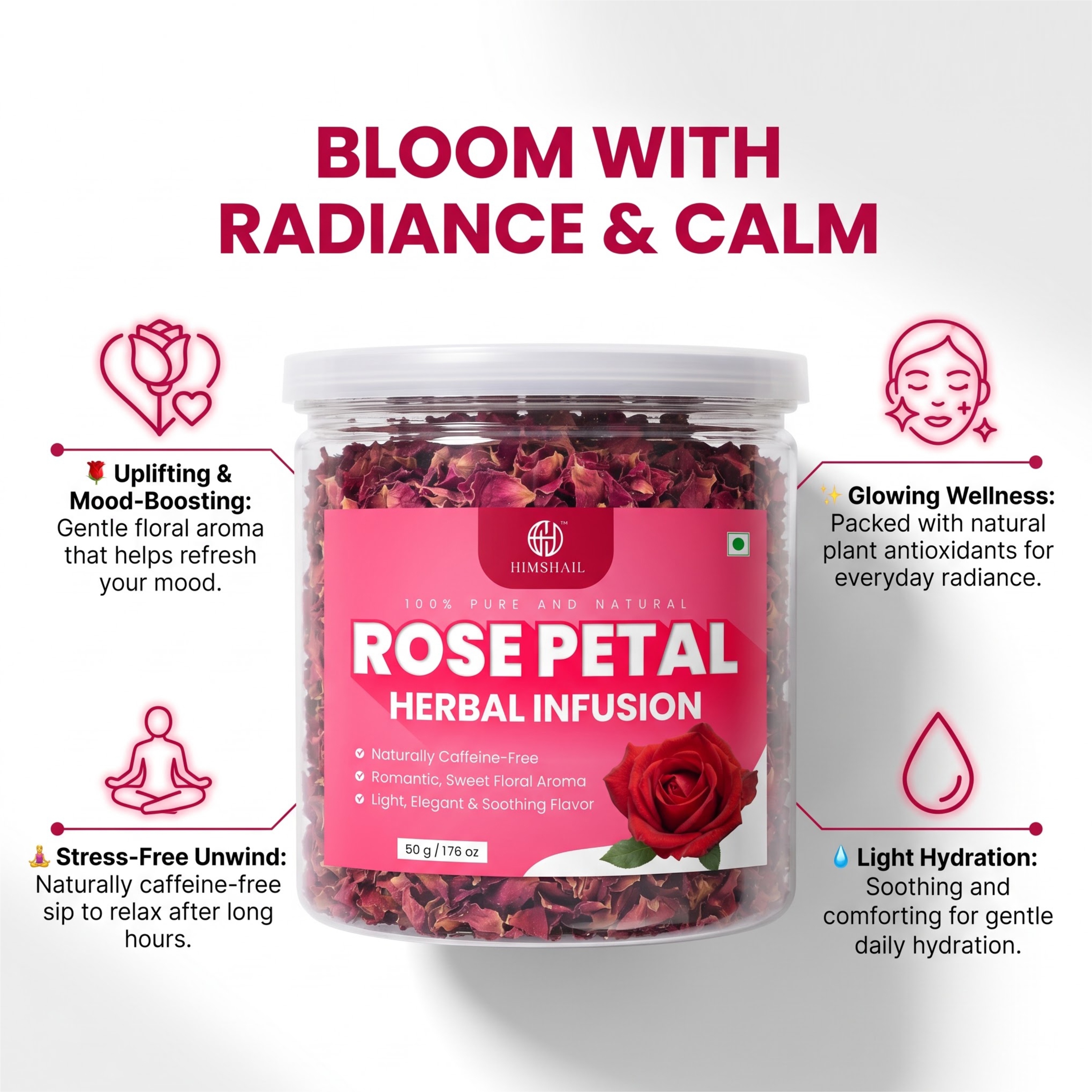 Rose Petal Herbal Tea thumbnail 7