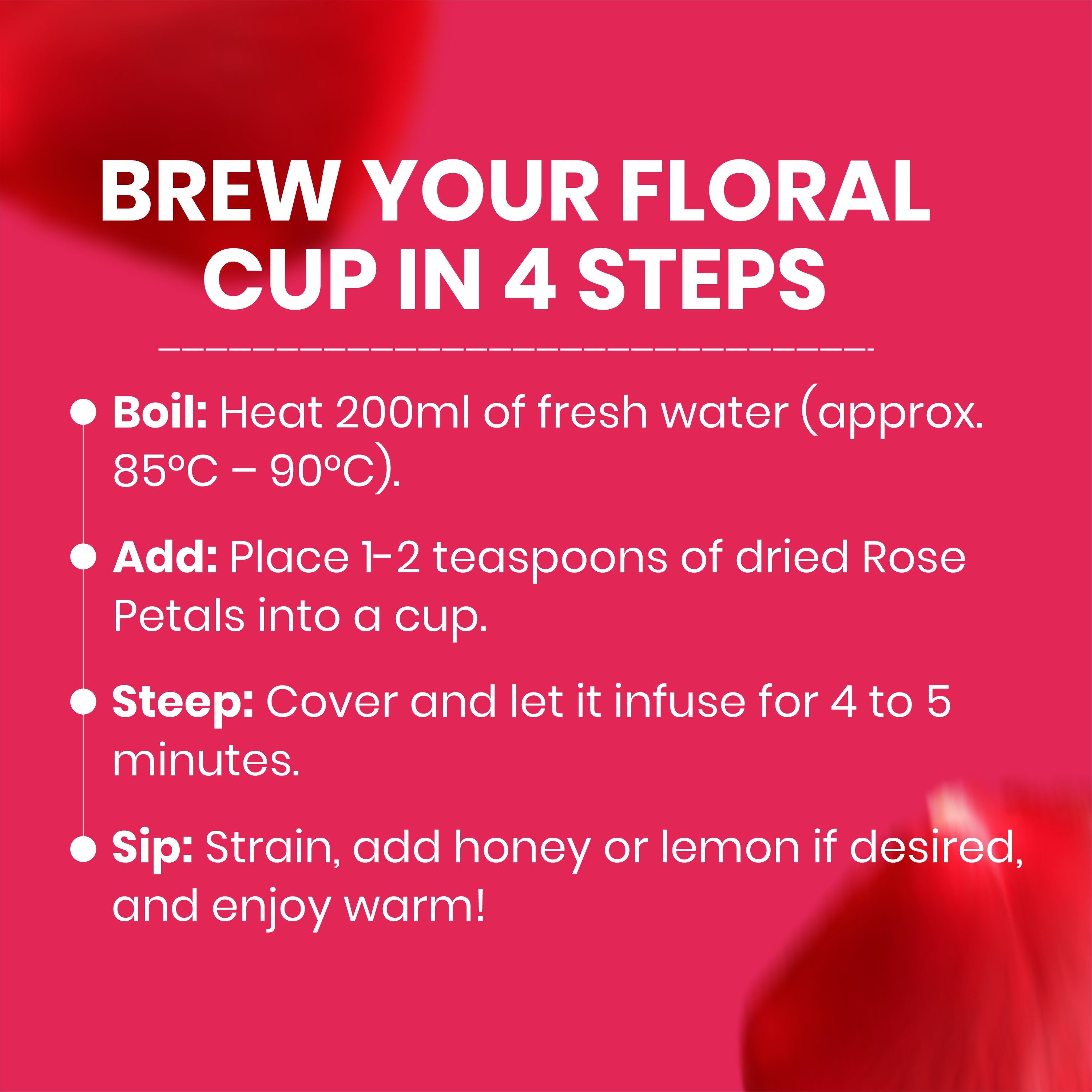 Rose Petal Herbal Tea thumbnail 8