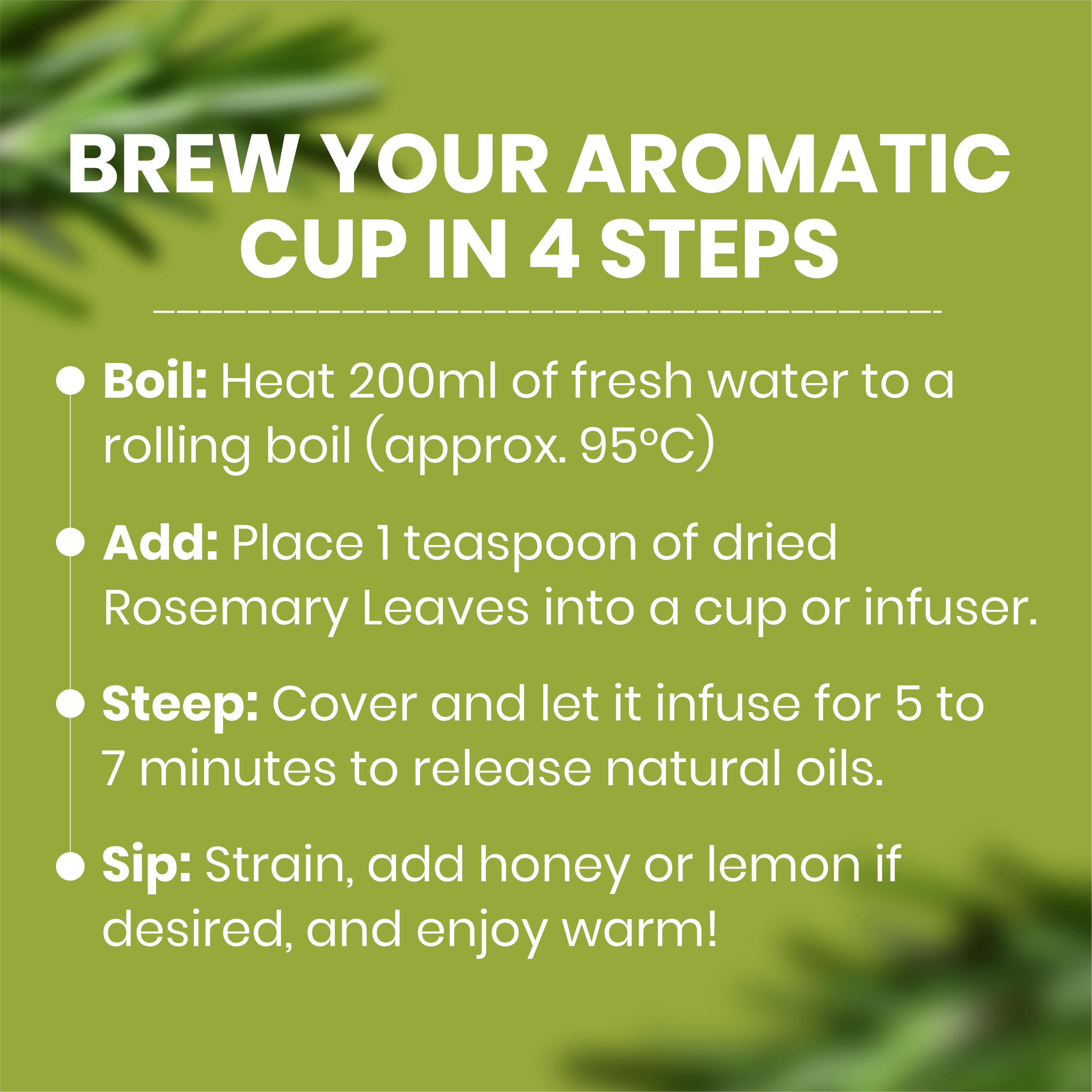 Rosemary Leaf Herbal Tea thumbnail 8