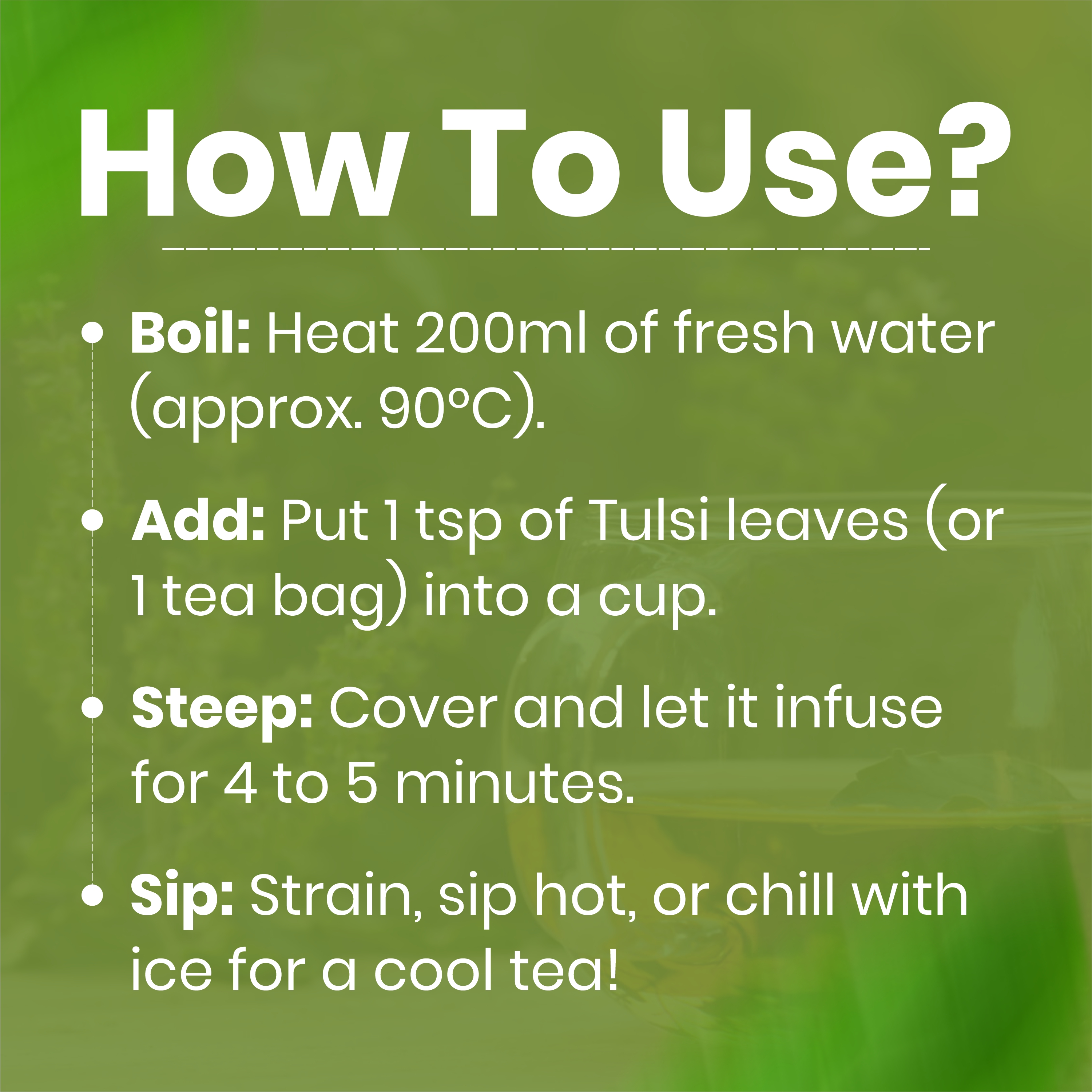 Tulsi Holy Basil Herbal Tea thumbnail 7